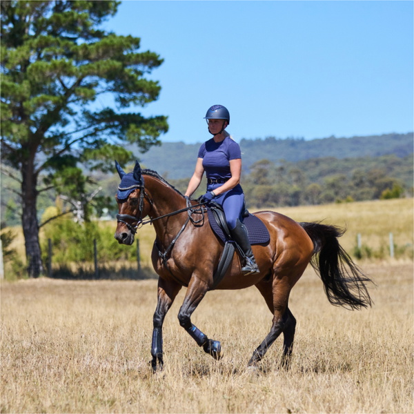 2025 Weatherbeeta Prime Air-Tec All Purpose Saddle Pad 1028249 - Navy
